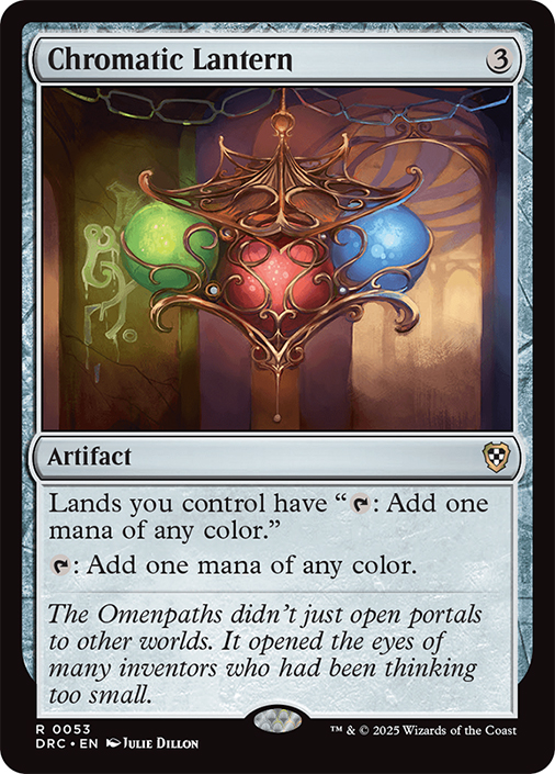 アーティストプルーフ 彩色の灯籠/Chromatic Lantern MTG Chromatic Lantern | Guilds of Ravnica - Japanese | Star City