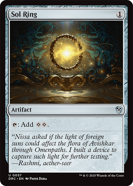 Sol Ring | Aetherdrift Commander | Star City Games