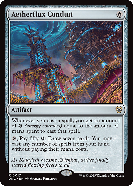 Aetherflux Conduit | Aetherdrift Commander | Star City Games