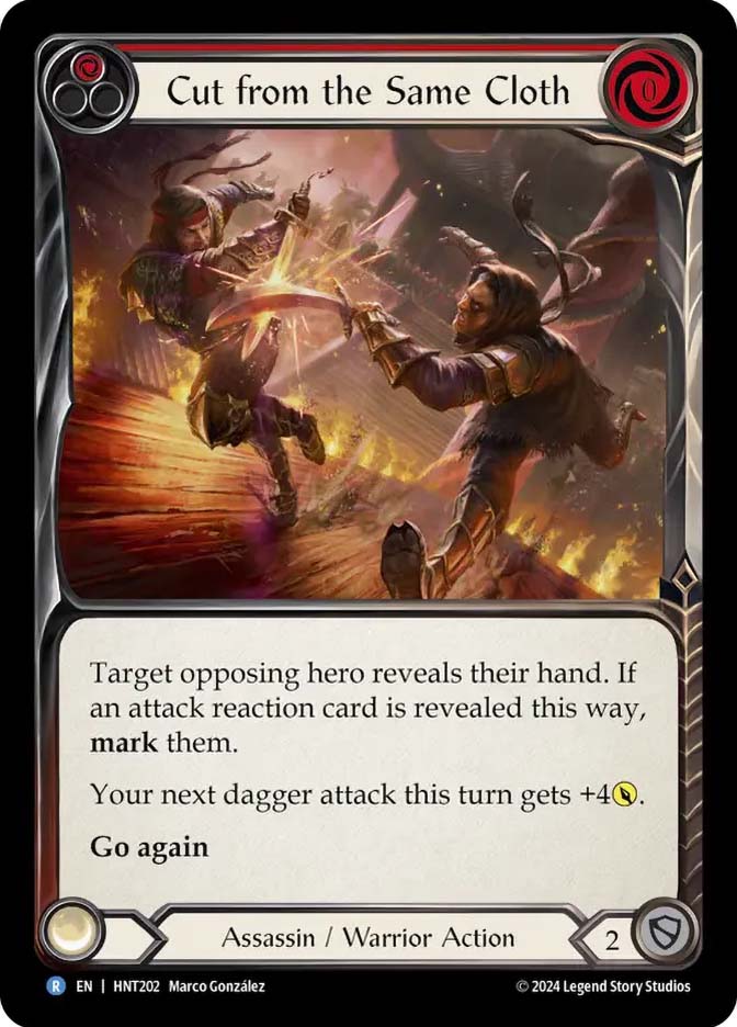 Cut from the Same Cloth (Red) | The Hunted | Star City Games