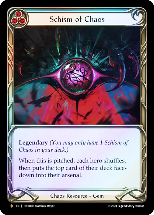 FAB　Schism of Chaos　Cold Foil schism-of-chaos__89303.