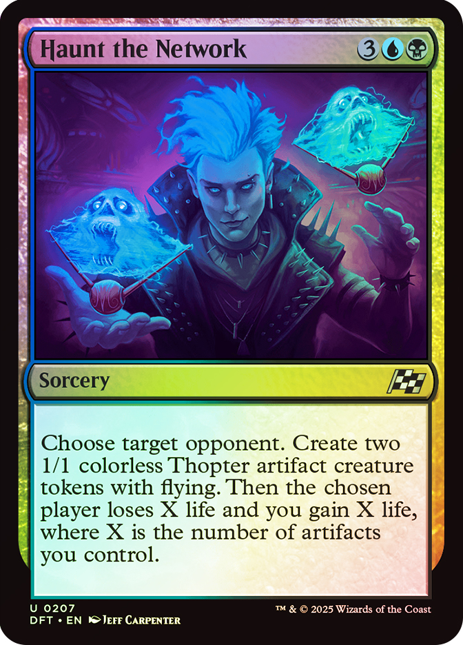 mtg haunt cards Hauntwoods Shrieker - Magic card (56488) It drains vitality from those it touches. Haunt the Network | Aetherdrift
