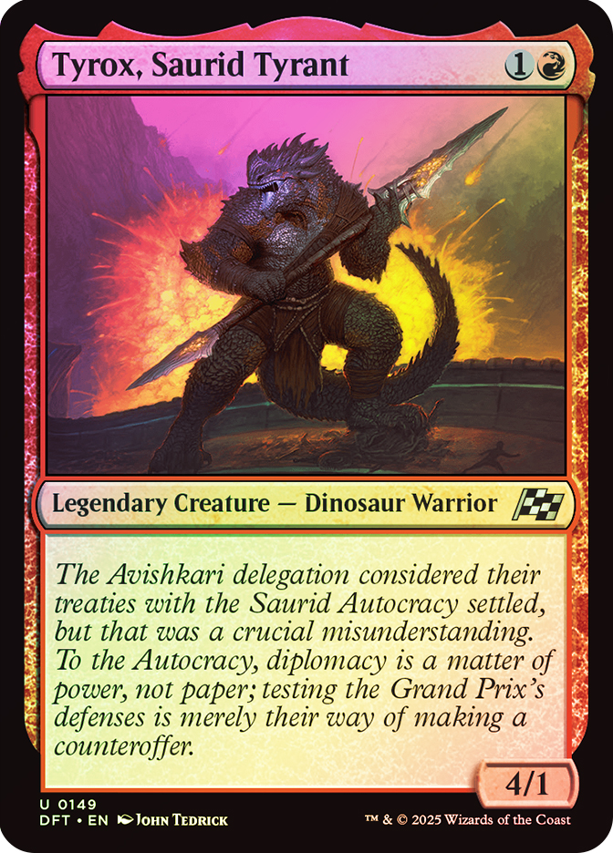 Tyrox, Saurid Tyrant | Aetherdrift | Star City Games