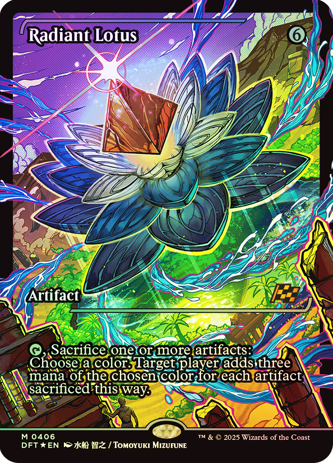 Radiant Lotus (Showcase) | Aetherdrift - Variants | Star