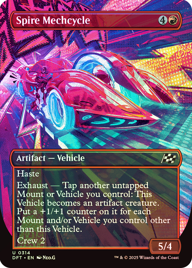 Spire Mechcycle (Borderless) | Aetherdrift - Variants | Star