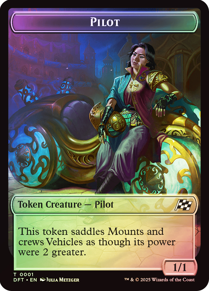 Pilot Token} // {Treasure Token} | Aetherdrift | Star City Games