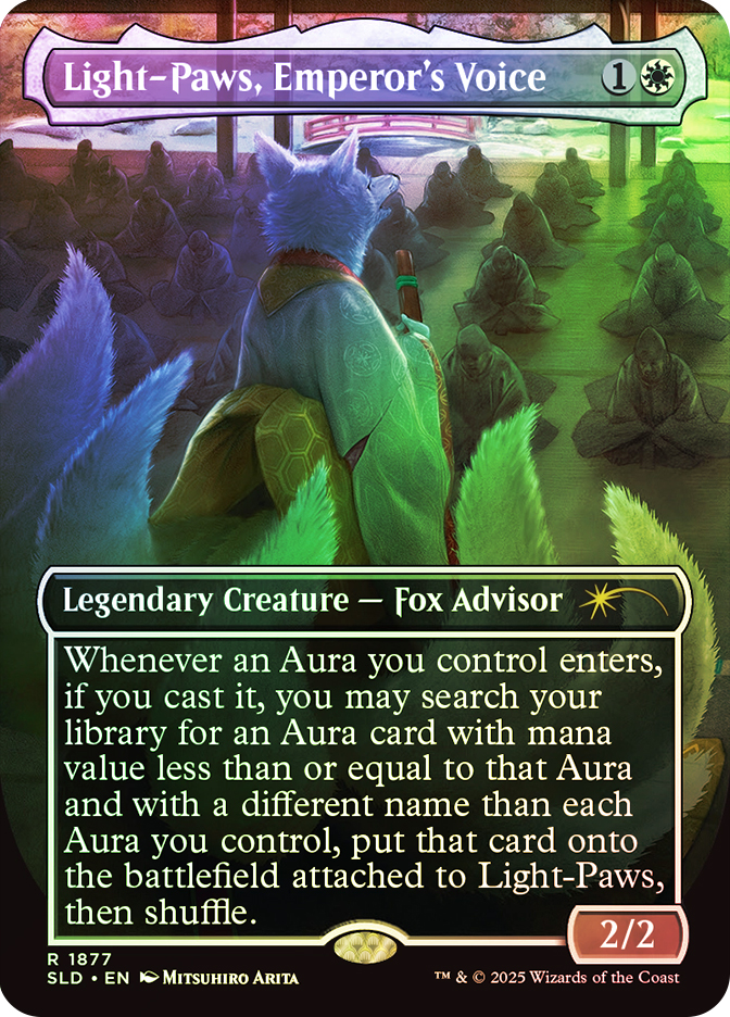 マジック：ザ・ギャザリング MTG Light-Paws, Emperor's Voice Signed LightPawsEmperorsVoice367__670