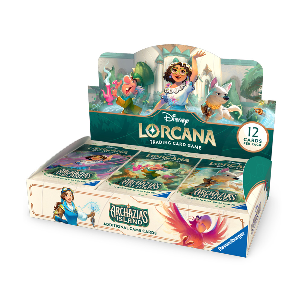 archazia's island lorcana booster box DARK SYLVEON V BIG TIN