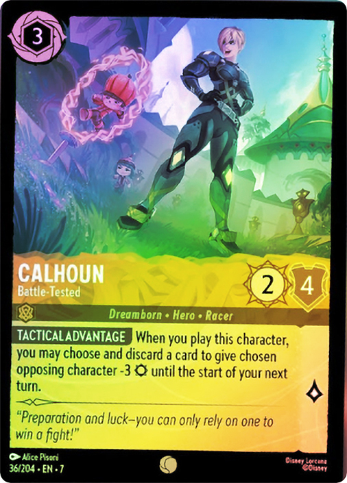 calhoun lorcana card Calhoun