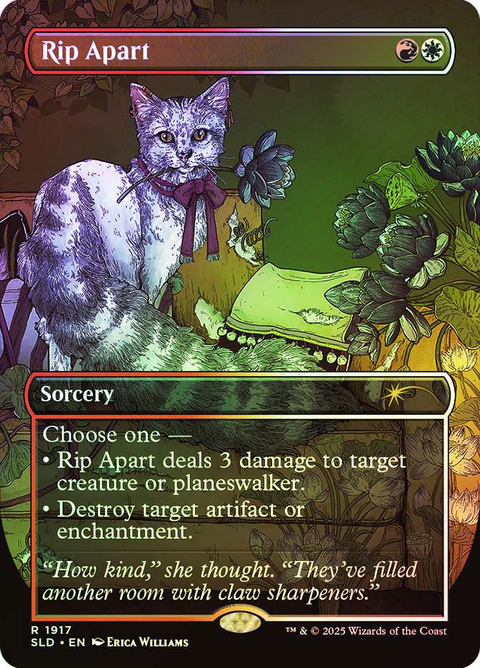mtg card you rip up Rip Apart | Secret Lair Drop
