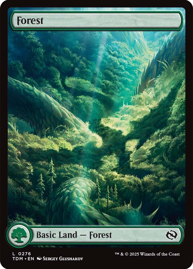 Forest (#276) (Full Art) | Tarkir: Dragonstorm | Star City Games