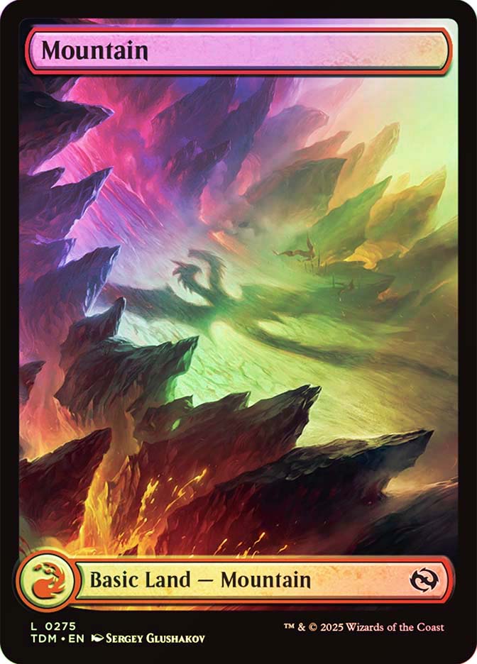 Mountain (#275) (Full Art) | Tarkir: Dragonstorm | Star City
