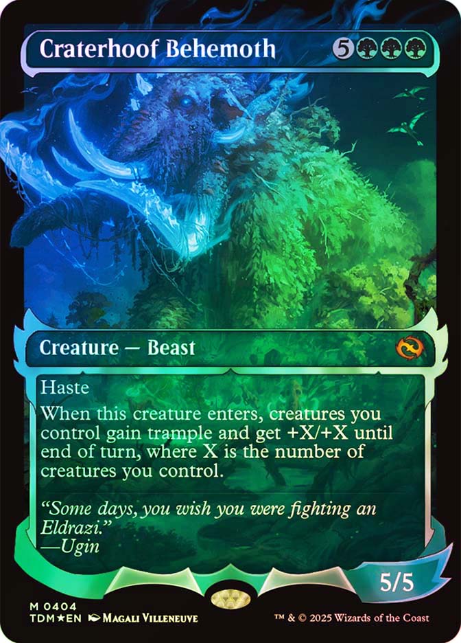 Craterhoof Behemoth | Tarkir: Dragonstorm | Star City Games