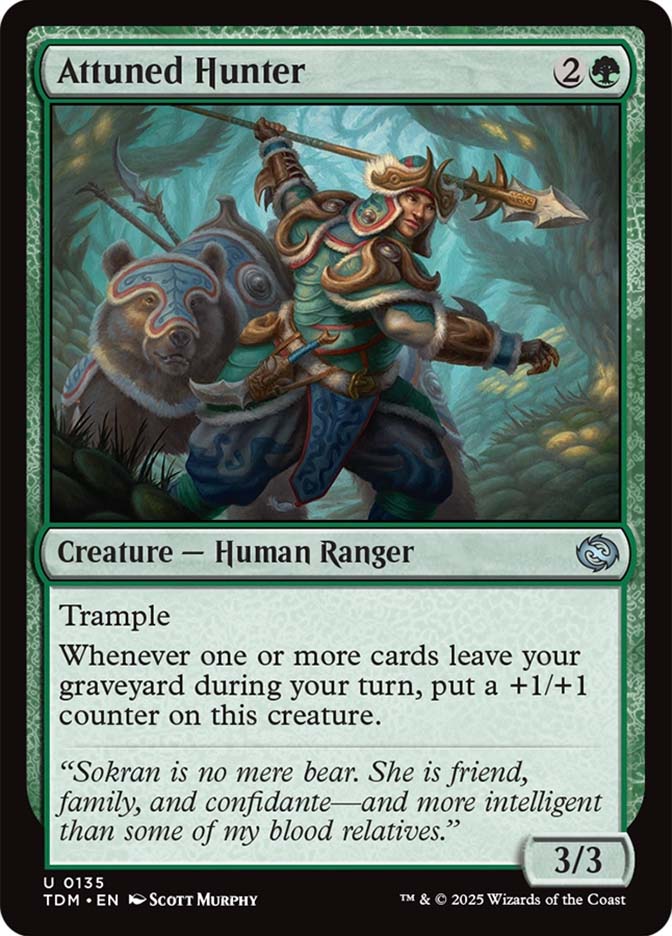 Attuned Hunter | Tarkir: Dragonstorm | Star City Games