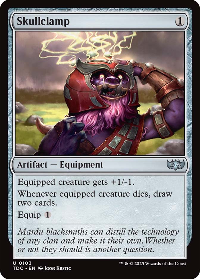 頭蓋骨締め　foil skull clamp Skullclamp (Surge Foil) | FINAL FANTASY Commander