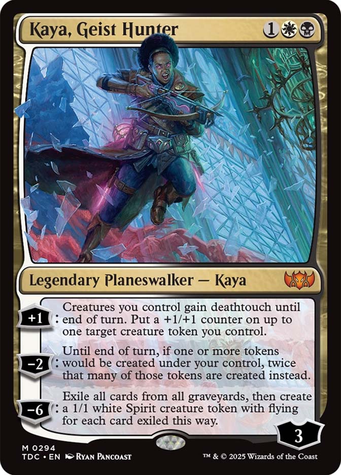 Kaya, Geist Hunter | Tarkir: Dragonstorm Commander | Star City Games