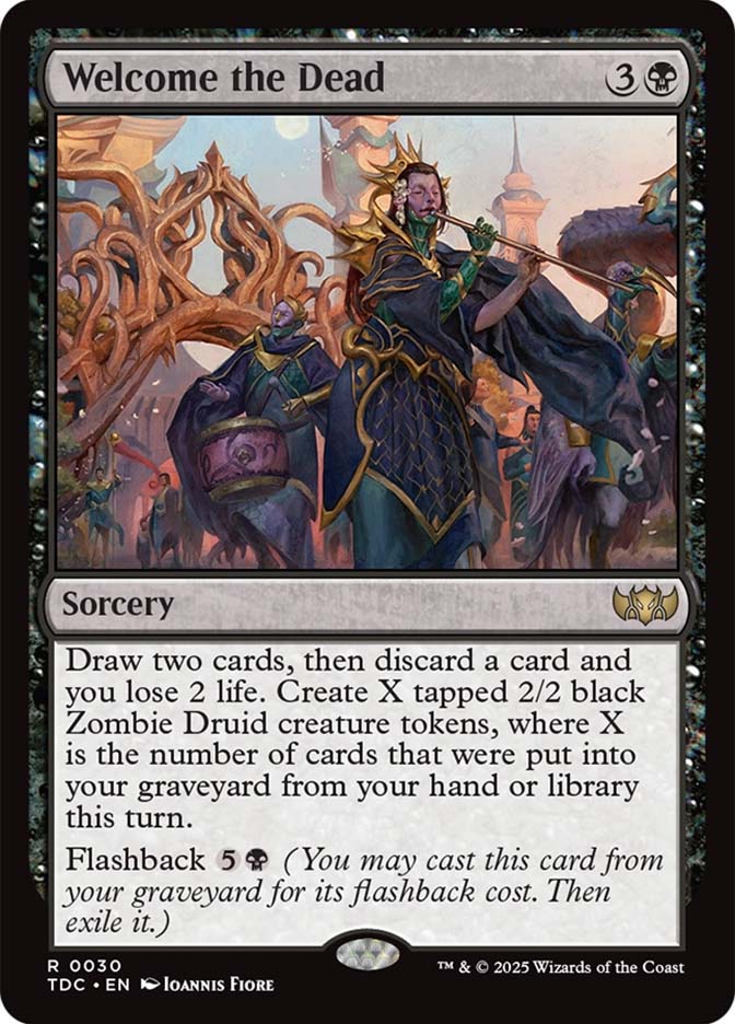 Welcome the Dead | Tarkir: Dragonstorm Commander | Star City Games