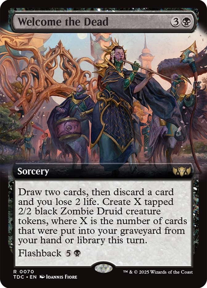 Welcome the Dead | Tarkir: Dragonstorm Commander | Star City Games