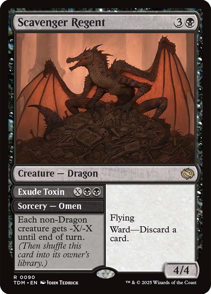 Scavenger Regent // Exude Toxin | Tarkir: Dragonstorm | Star City