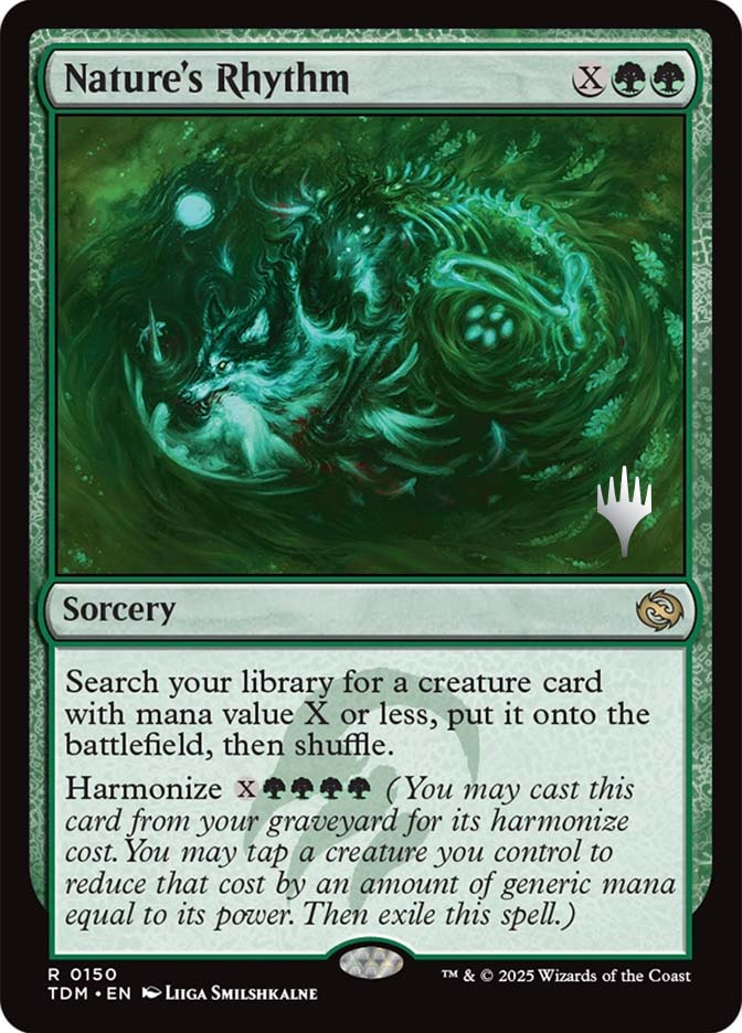 Nature's Rhythm (Promo Pack) (Tarkir: Dragonstorm) | Promo | Star