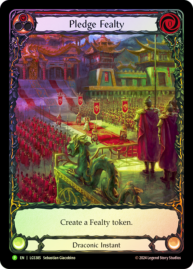 Pledge Fealty (Skirmish) | Promotional Cards | Star City Games