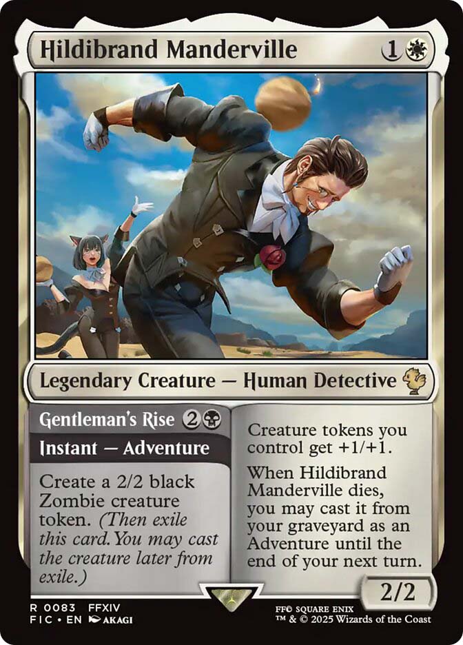 hildibrand manderville mtg card // Gentleman's Rise [FINAL FANTASY Commander] orders are products that can be purchased before their release date Hildibrand card from MTG :
