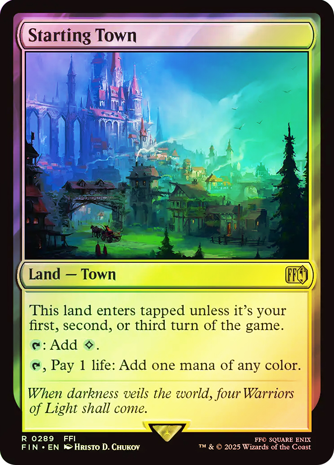 Mtg 始まりの町/Starting Town 英語版3枚 StartingTown__68381.1748633122