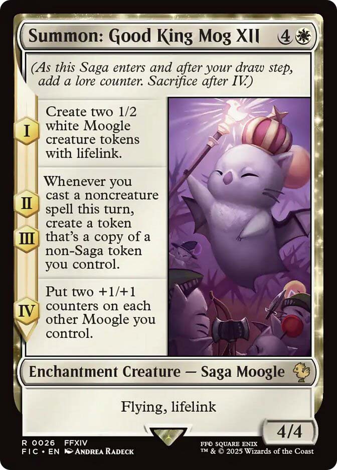 Summon: Good King Mog XII | FINAL FANTASY Commander | Star City Games