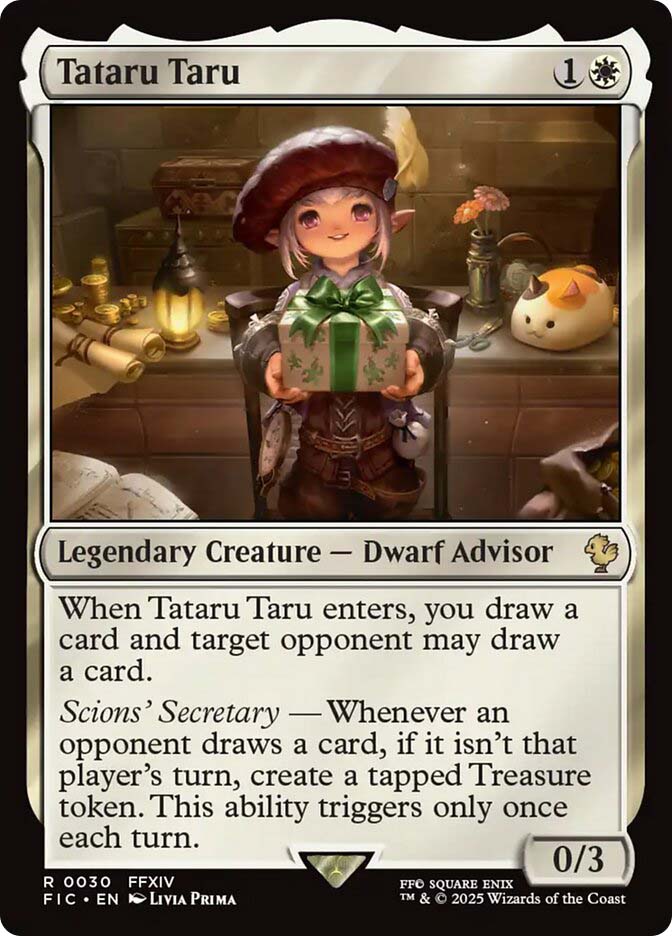 tataru taru mtg commander deck These Are The Best Cards From Magic: The Gathering's Final Fantasy Decks To Put In Your 99 Tataru Taru (Commander) | EDHREC