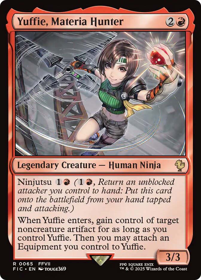 拡張 foil マテリアハンター　ユフィ　Yuffie YuffieMateriaHunter__11732.