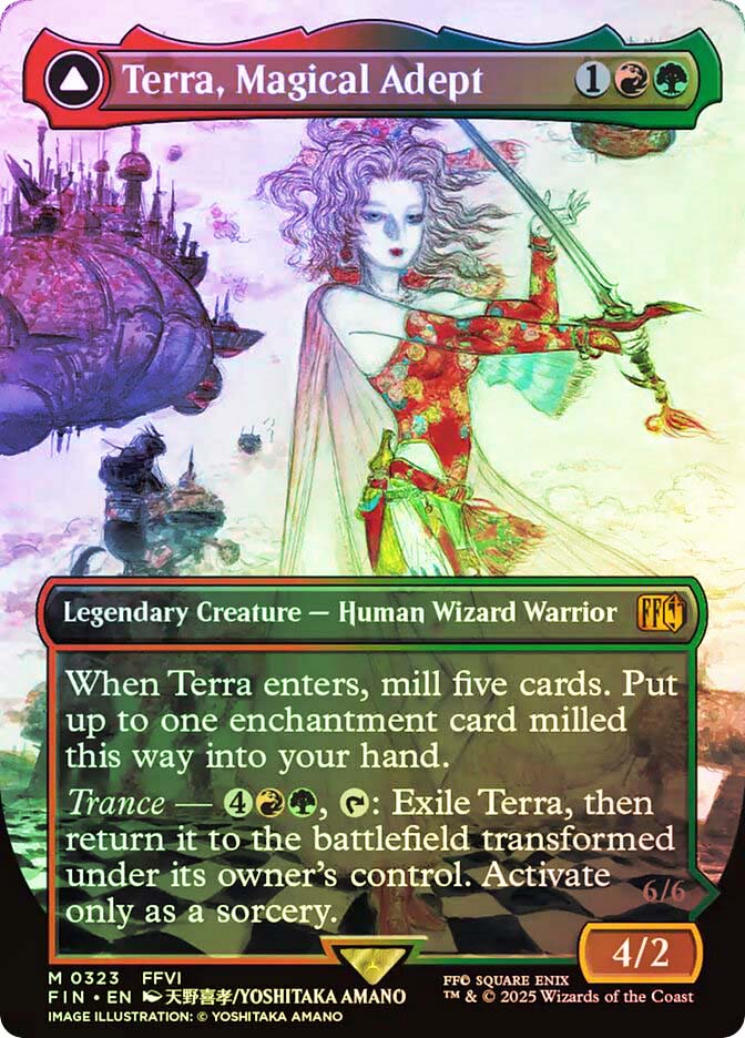魔導戦士、ティナ/Terra, Magical Adept ミントモール / MINT GAMES MTG(東日本橋) / 【FIN】【ENG】〈245-M-RG