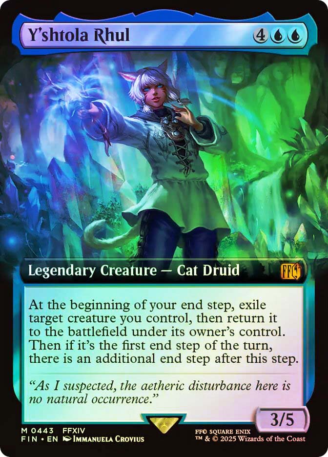 Mtg ヤ・シュトラ・ルル/Y'shtola Rhul 全面アート版 foil FOIL)(フルアート)(0207)魔女、ヤ・シュトラ・ルル/Y'shtola