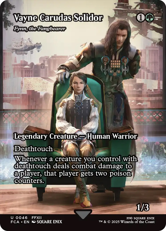 vayne final fantasy mtg Carudas Solidor (You may sacrifice an artifact or creature in addition to any other costs as you cast this spell.) Target creature gets Vaan, Aspiring Sky Pirate Showcase