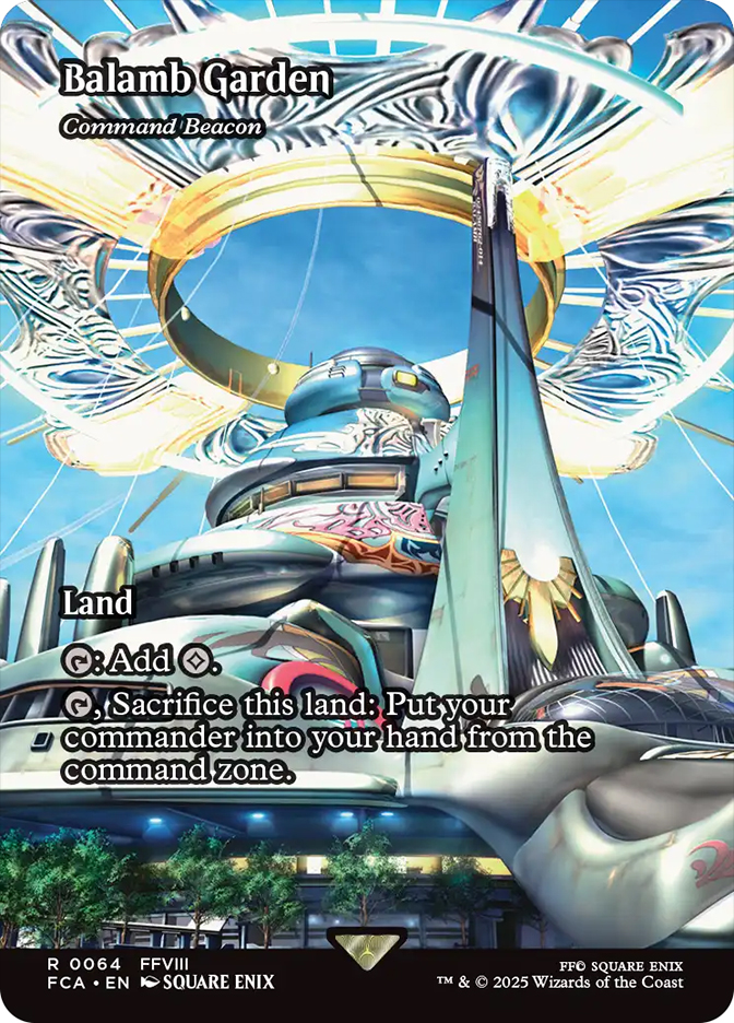 command beacon mtg final fantasy [Judge Gift Cards 2016] Command Beacon (Balamb Garden) |