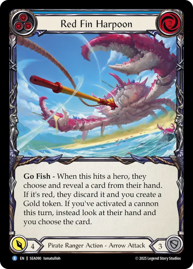 その他 Flesh and Blood Pulsewave Harpoon RF NF Red Fin Harpoon | High Seas | Star City Games