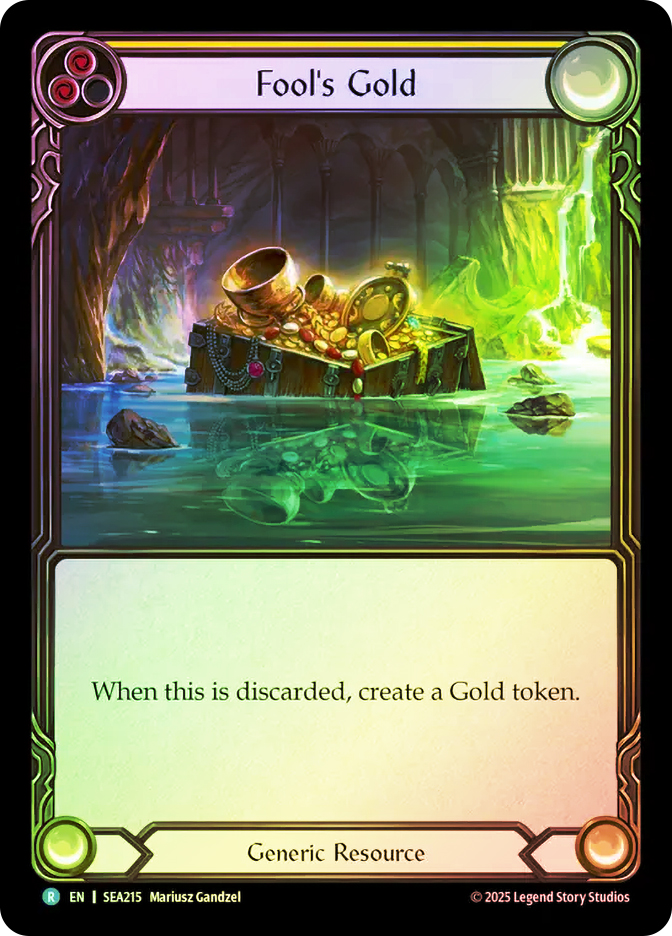 その他 Gold-Baited Hook cold foil FLESHANDBLOOD fools-gold__31114.1750300515.