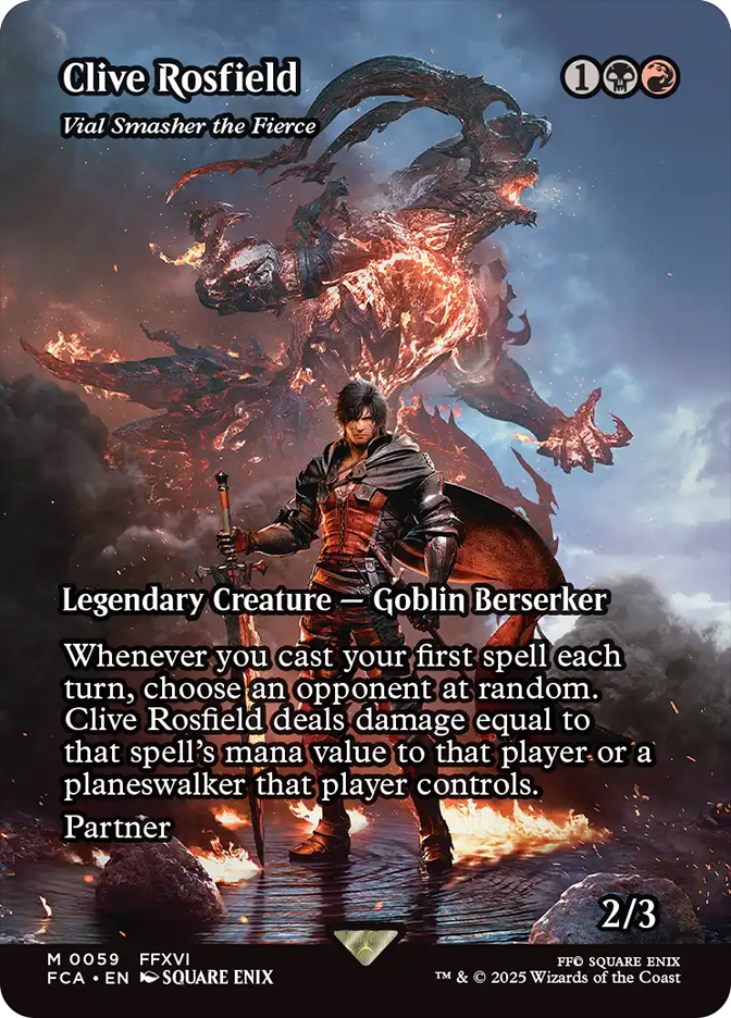 Vial Smasher the Fierce (Clive Rosfield) | FINAL FANTASY Through