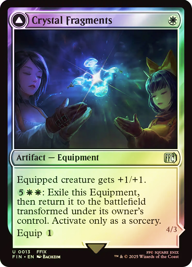 mtg final fantasy crystal fragments Crystal Fragments // Summon: Alexander  Final Fantasy (FIN) #357   Scryfall Magic: The Gathering Search