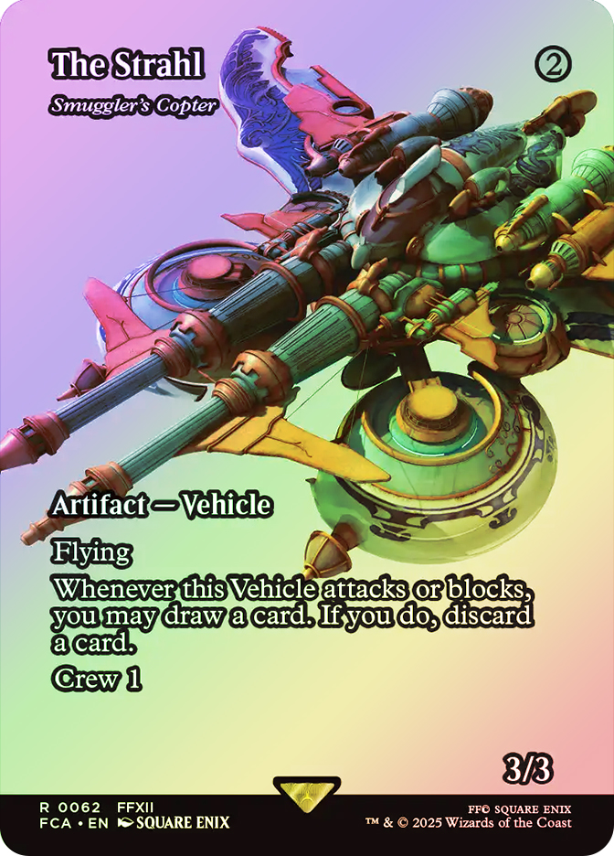 Smuggler's Copter (The Strahl) (Borderless) | FINAL FANTASY