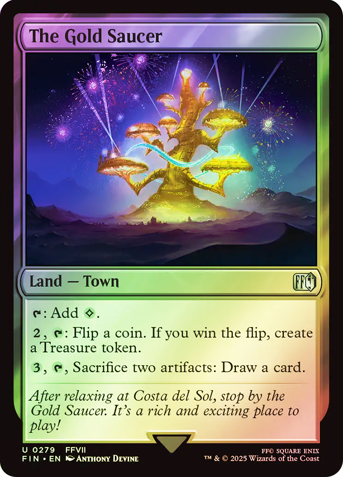 MTG 金　レアカード TheGoldSaucer__11800.