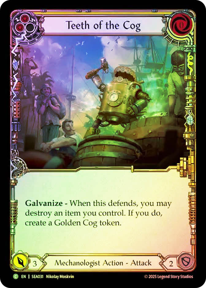 Teeth of the Cog (Yellow) | High Seas | Star City Games