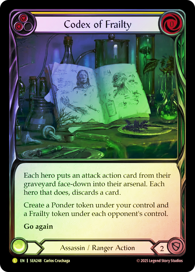 Codex of Frailty | Outsiders | Star City Games