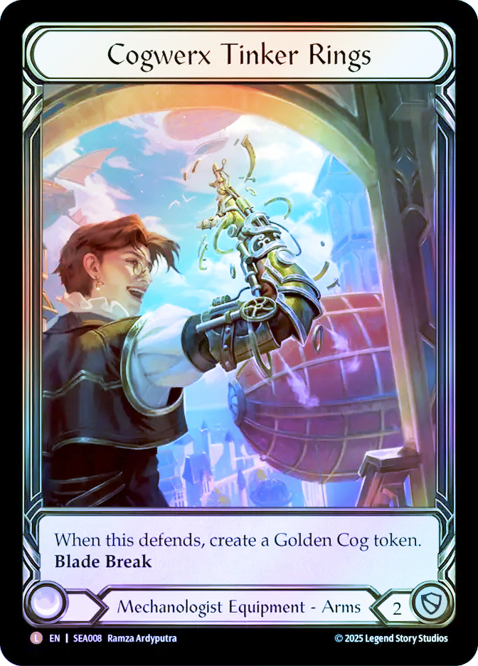 Cogwerx Tinker Rings Cold foil版 Cogwerx Tinker Rings (Extended Art) | Treasure Pack | Star