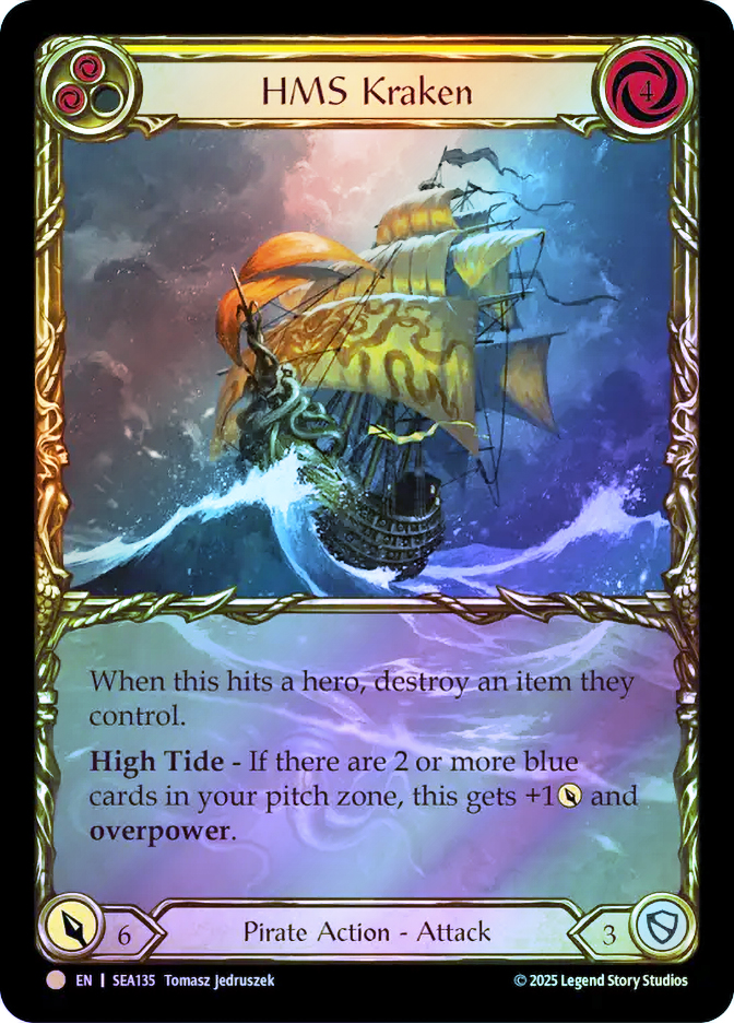 MTG 海のハンター　foil ３枚セット HMS Kraken | Treasure Pack | Star City Games