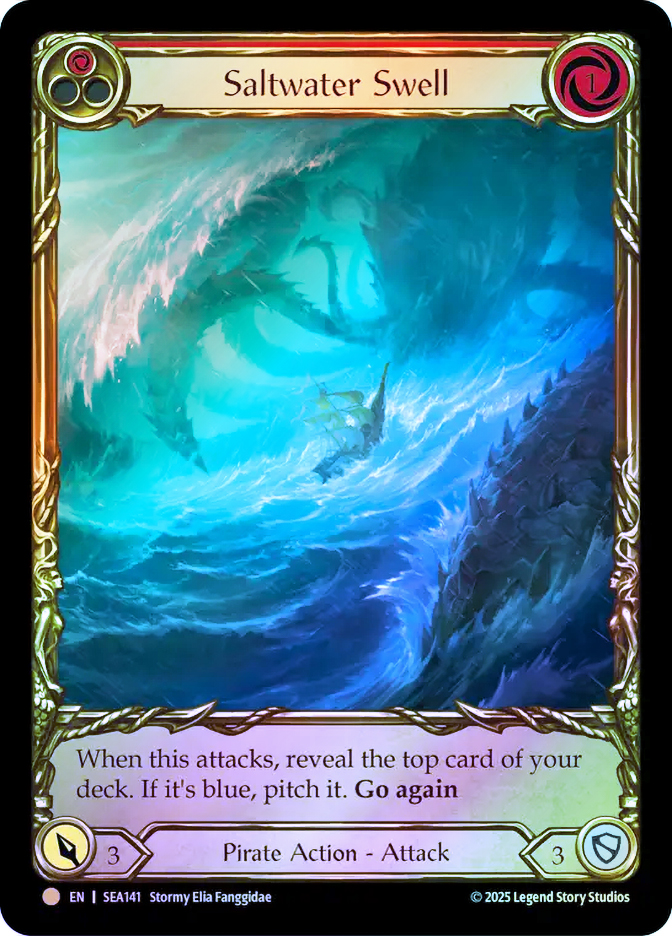 Saltwater Swell (Red) | Treasure Pack | Star City Games