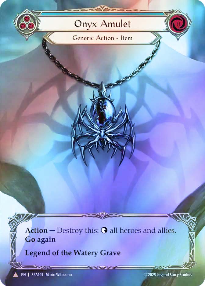 その他 Flesh and Blood Onyx Amulet Onyx Amulet High Seas - Treasure Pack | Flesh and Blood