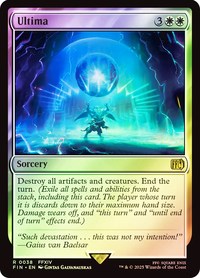 MTG FFコラボ Ultima Squall,Seed Mercenary Squall, SeeD Mercenary · FIN Standard Showdown (PSS5) #2