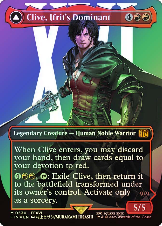 MTG イフリート/Ifrit【Foil】 CliveIfritsDominant530__93471.