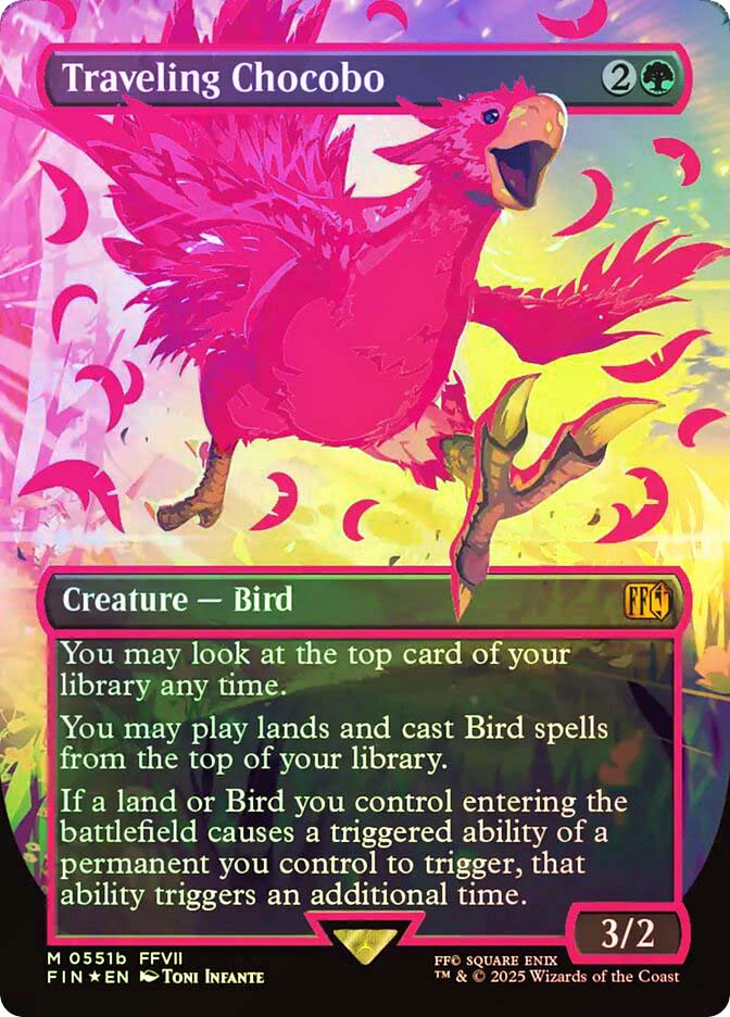 Traveling Chocobo マジック：ザ・ギャザリング MTG Traveling Chocobo English | eBay