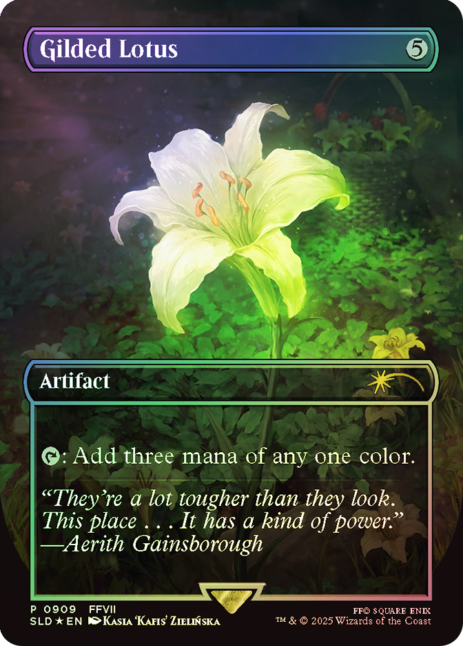 Secret Lair x FF　金粉の睡蓮Gilded Lotus　まとめ売り GildedLotus909__81073.